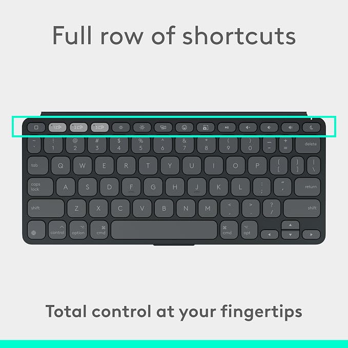 Logitech Keys-to-GO 2 Portable Wireless iPad Keyboard