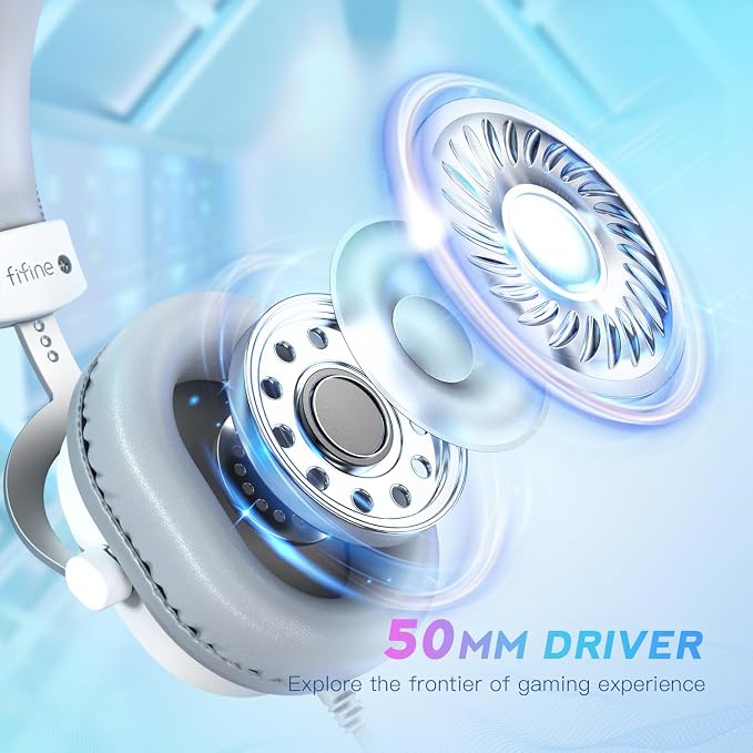 FIFINE USB PC Gaming Headset