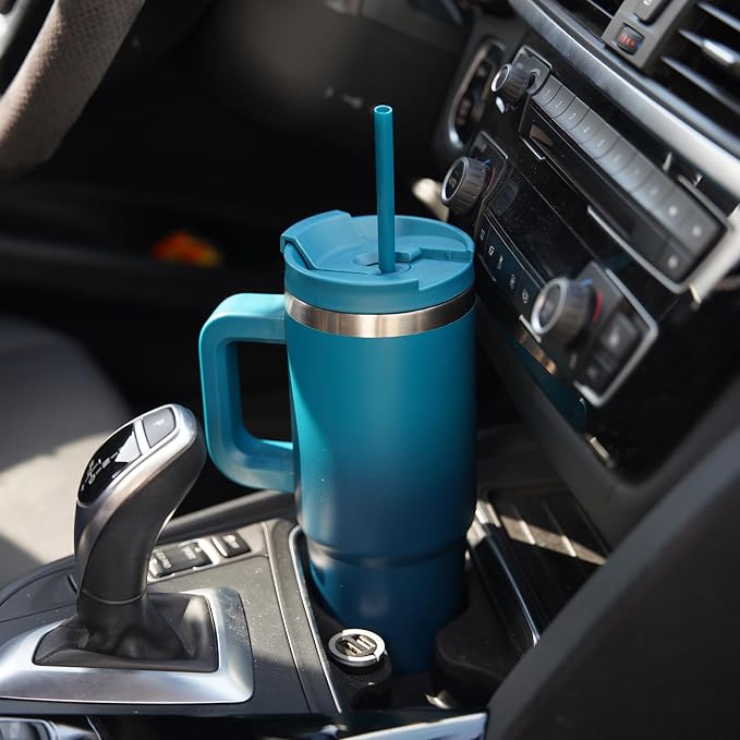 Konokyo 40 oz Insulated Tumbler Water Bottle