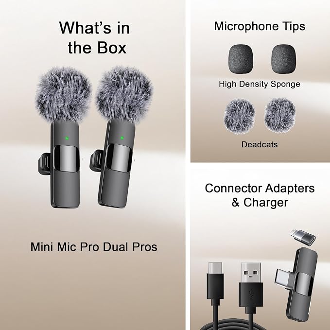 Mini Mic Pro - Professional Wireless Microphone