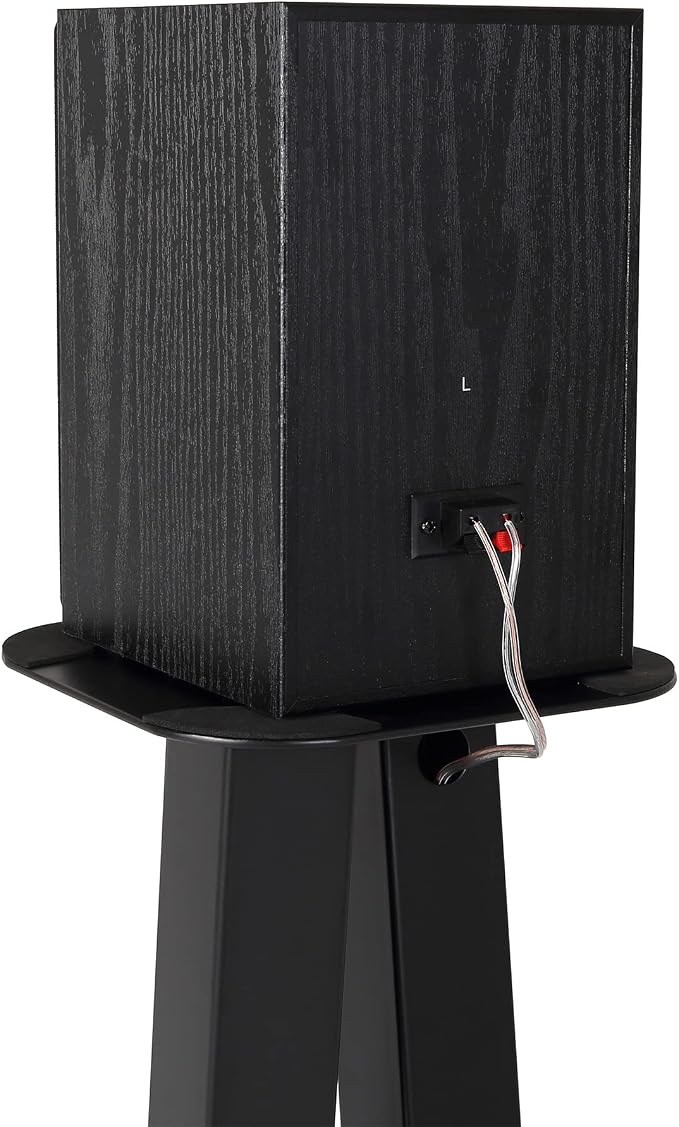EXIMUS One Pair Fixed Height Universal Speaker Floor Stands