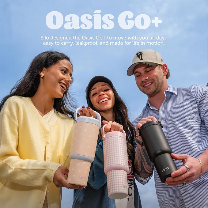 Ello Oasis Go+ 32oz Insulated Stainless Steel Tumbler