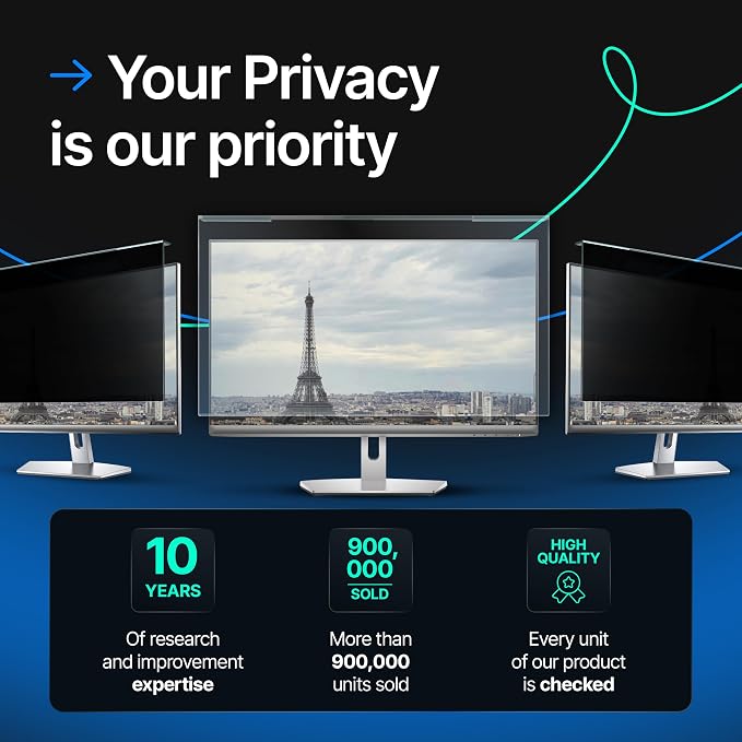 Universal Acrylic 17, 19 Inch Computer Privacy Screen Filter