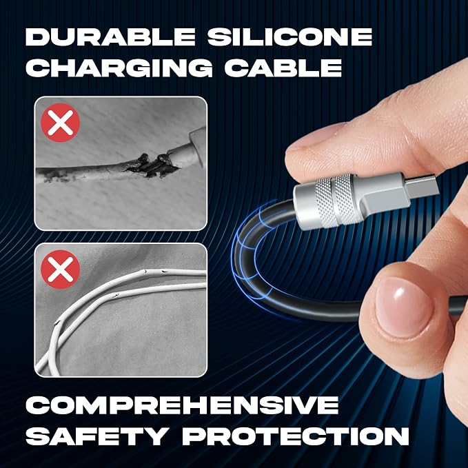 chubbycable Tri-Flex 3 in 1 USB C Cable