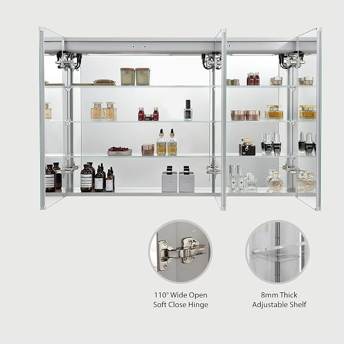 48 Inch LED Medicine Cabinet