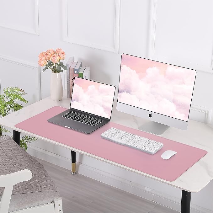 Leather Desk pad Protector, Large Desk mat