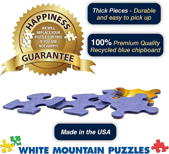 White Mountain Puzzles I Love New England