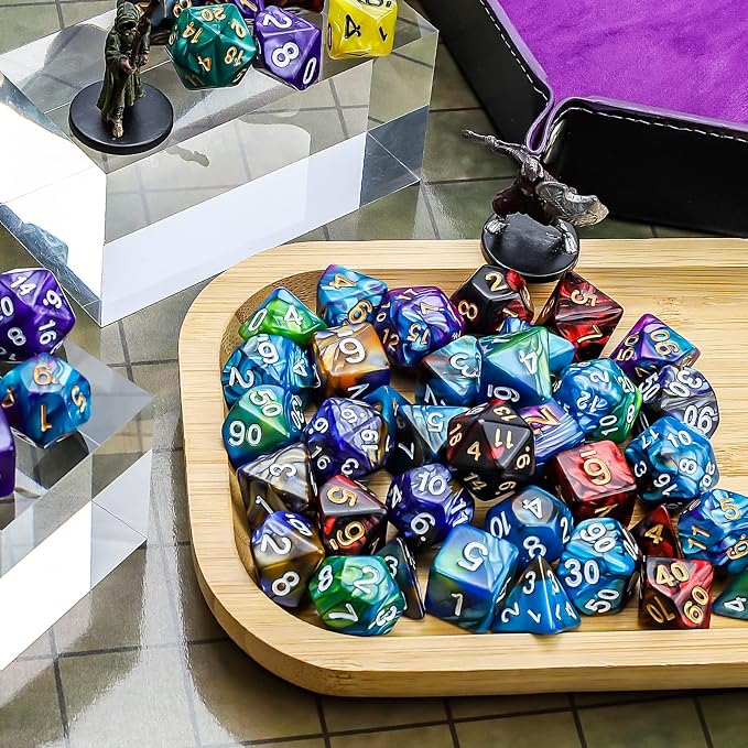 CiaraQ Polyhedral Dice Set