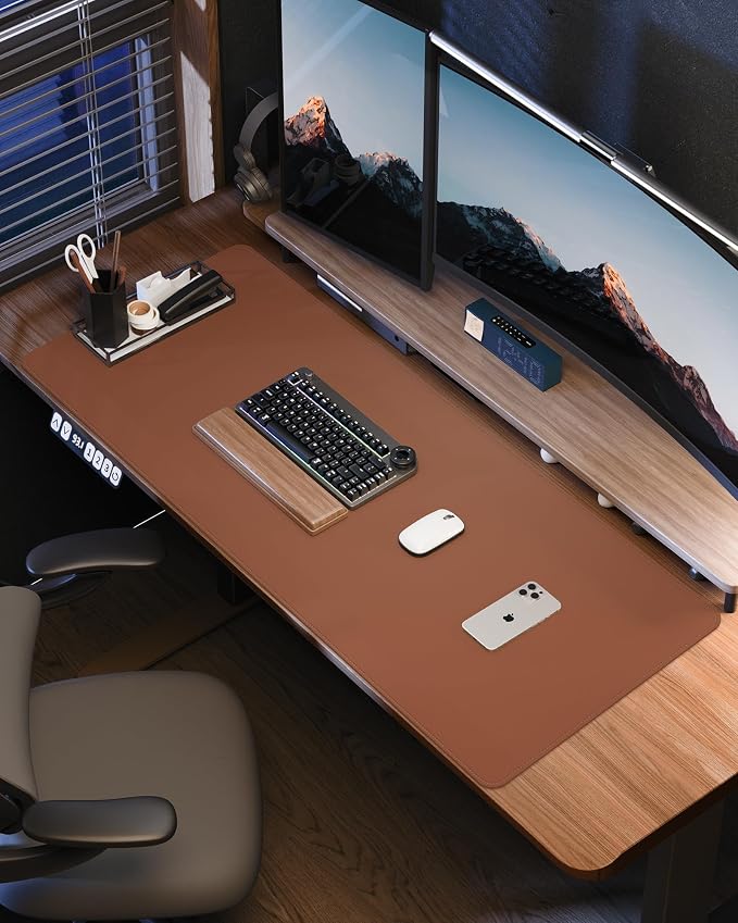 Large Leather Desk Mat