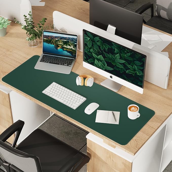 Leather Desk pad Protector, Large Desk mat