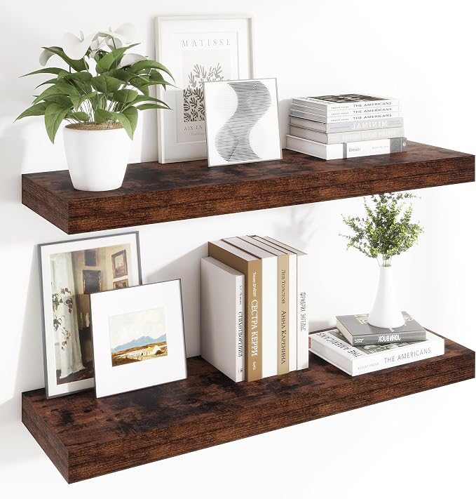 12 Inch Deep Floating Shelves