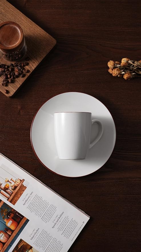 famiware Venus Coffee Mugs Set of 6, 13 oz Ceramic Stoneware Mug Cup Set |