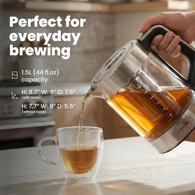 Viante Alba Electric Tea Kettle