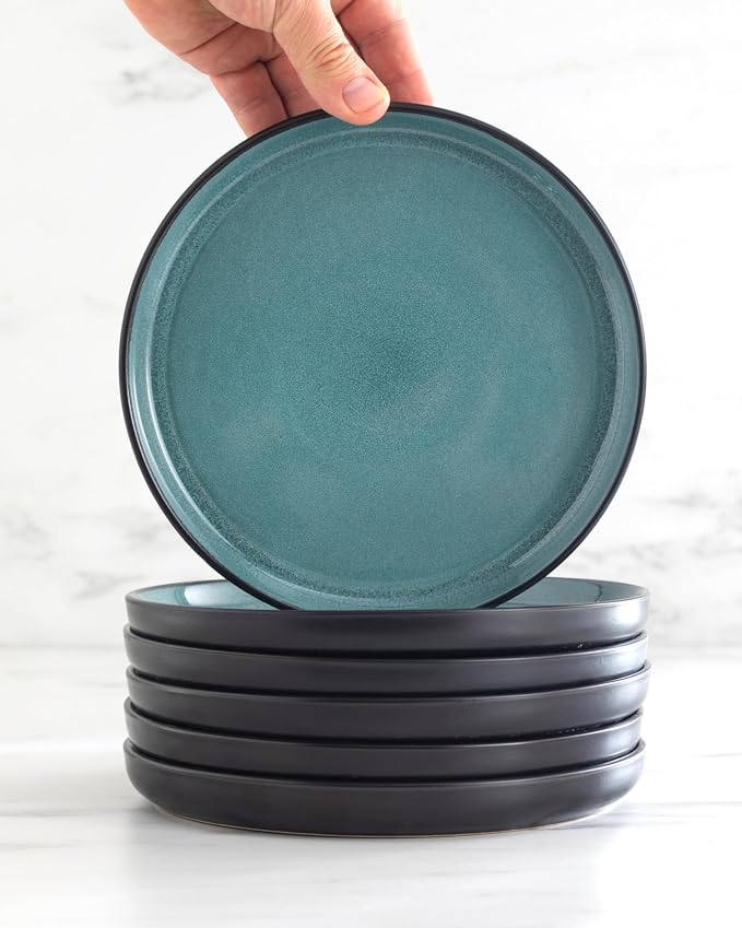 24 Piece Stoneware Dinnerware Set