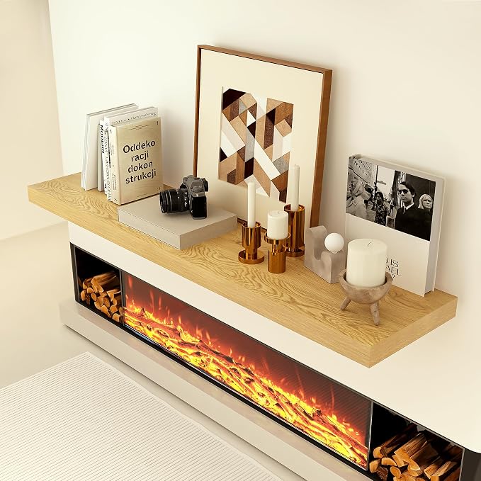 12" Deep Floating Shelves