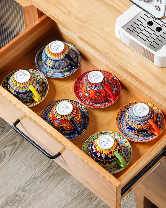 vancasso 8oz Porcelain Cappuccino Cups