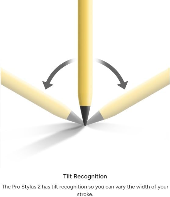 ZAGG Pro Stylus 2 with Active & Capacitive Tips, Palm Rejection, Tilt