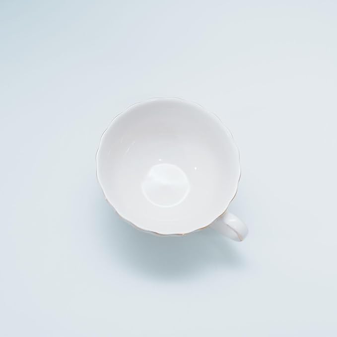Bone China Tea Cup and Saucer Set