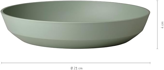 Mepal - Deep plate 4 pieces Silueta - Dishwasher & microwave resistant -