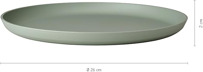 Mepal - Dinner plate Silueta - Dishwasher & microwave resistant - Plastic
