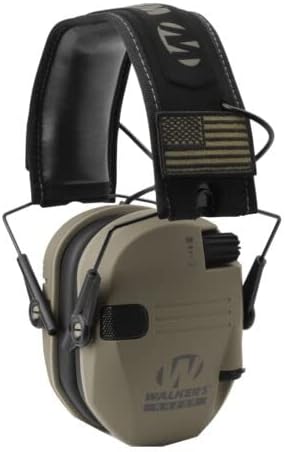 Walker's Razor Slim Ultra Low Profile Compact Design Adjustable Range Shooting
