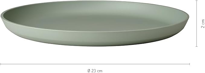 Mepal - Breakfast plate 4 pieces Silueta - Dishwasher & microwave resistant -