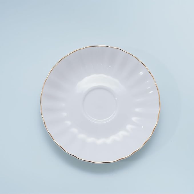 Bone China Tea Cup and Saucer Set