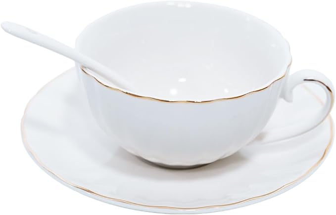 Bone China Tea Cup and Saucer Set