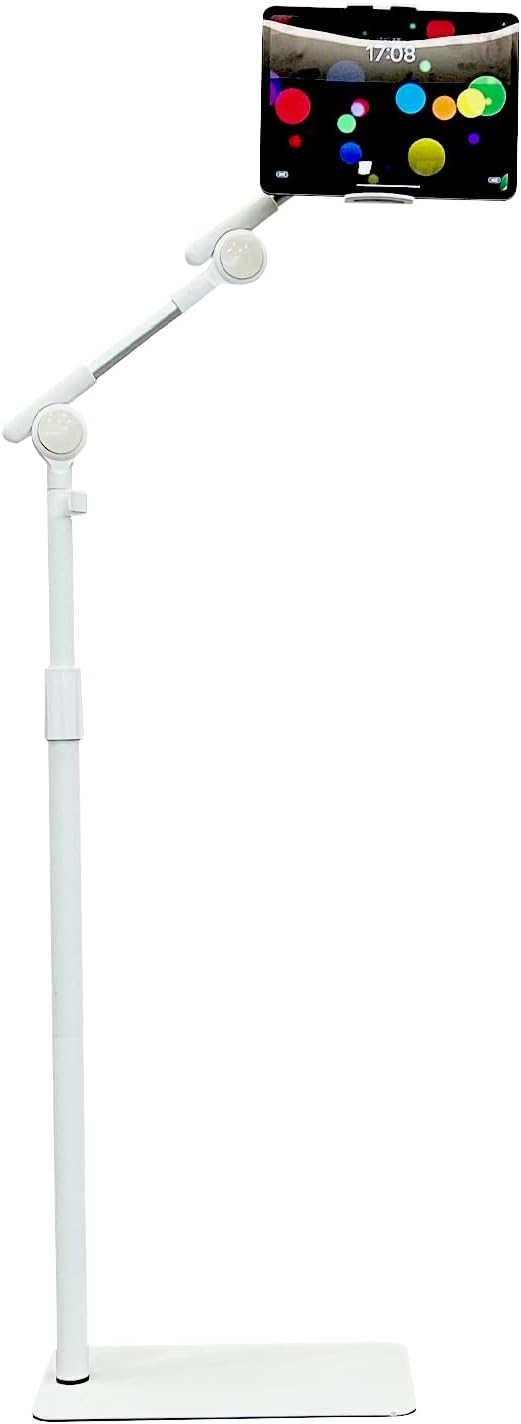 Tablet Floor Stand Holder, 360 Degree Rotating