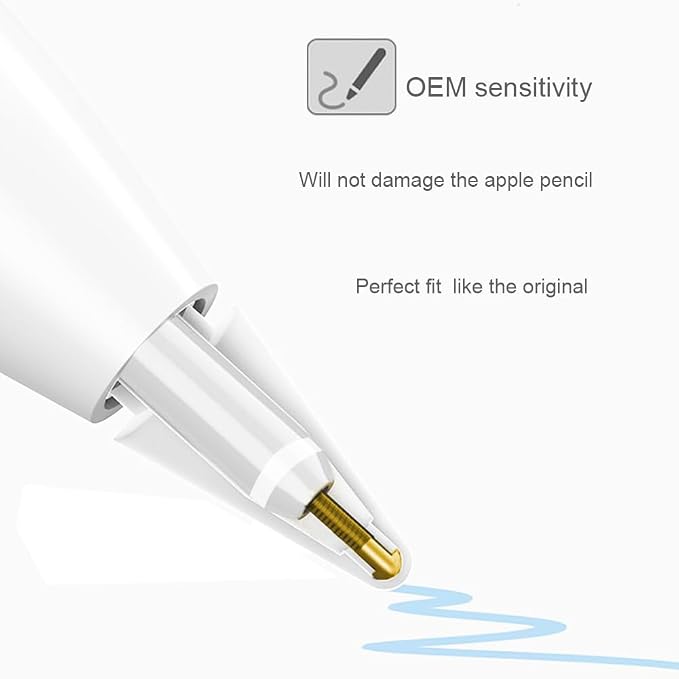 Replacement Tips for Apple Pencil USB-C/ 1st Generation/ 2nd Generation Tip