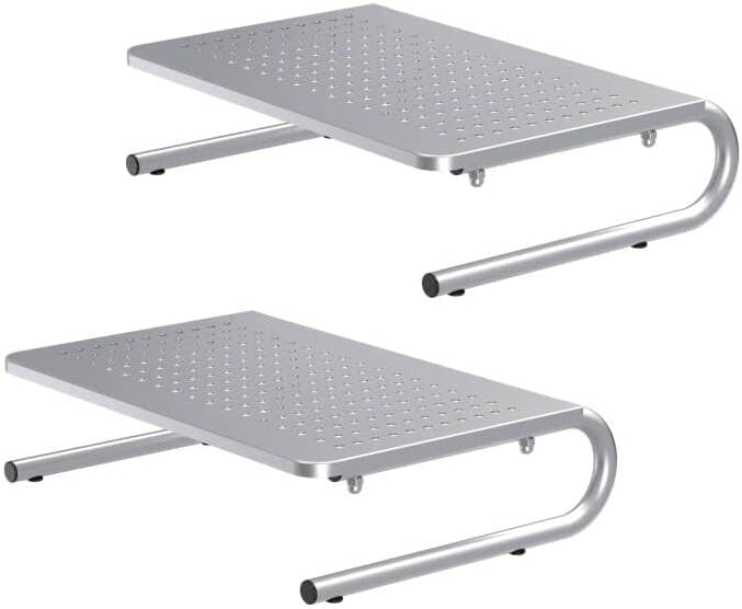 suptek Monitor Stand Riser, Laptop Holder Printer Riser Desk Accessories