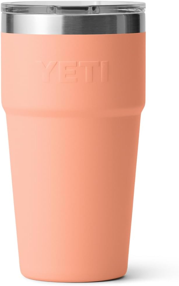 YETI Rambler 20 oz Stackable Tumbler, Stainless Steel, Vacuum Insulated