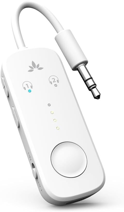 Avantree Relay - Airplane Bluetooth 5.3 Adapter
