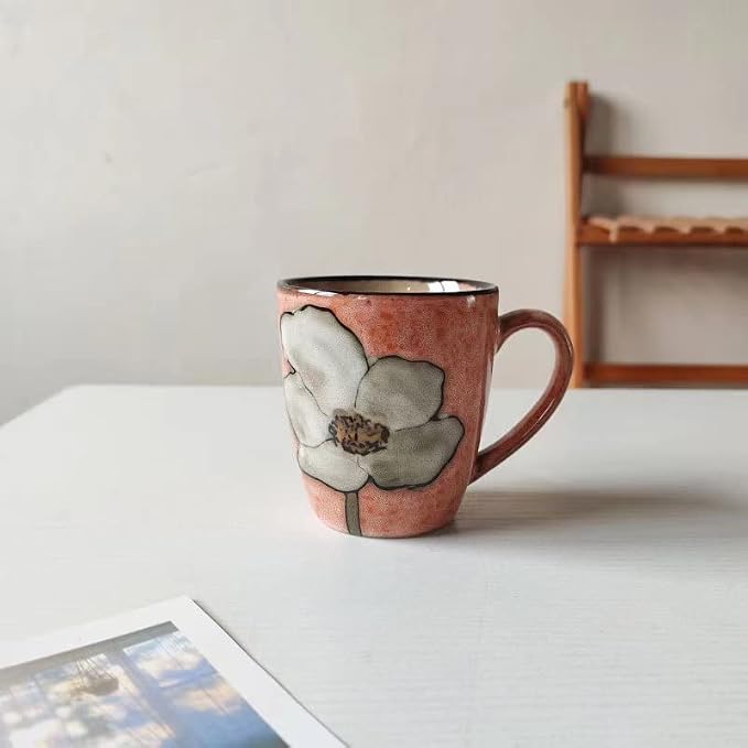 Ceramics 12oz Coffee mugs, Coffee cups, Tea mugs, Kiln Glazing Process