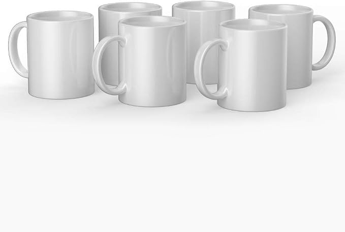 Cricut Beveled Blank Mug to Decorate, Dishwasher & Microwave Safe
