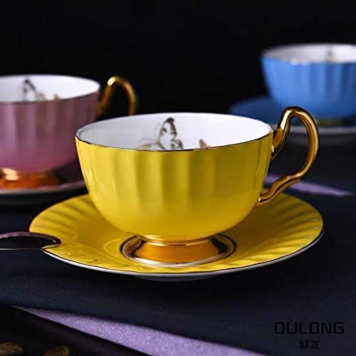 Bone China Cup and Saucer Set- Butterfly and Elegance