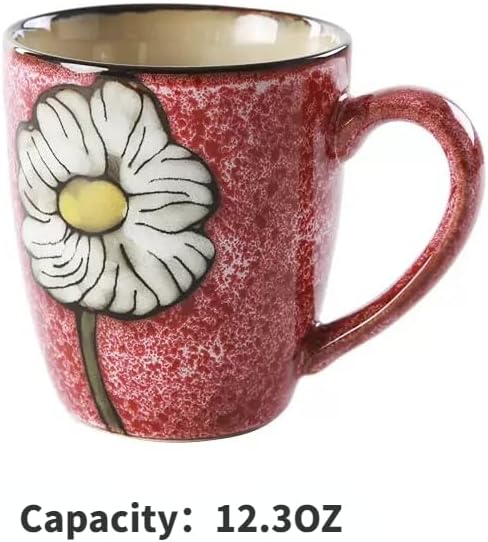 Ceramics 12oz Coffee mugs, Coffee cups, Tea mugs, Kiln Glazing Process