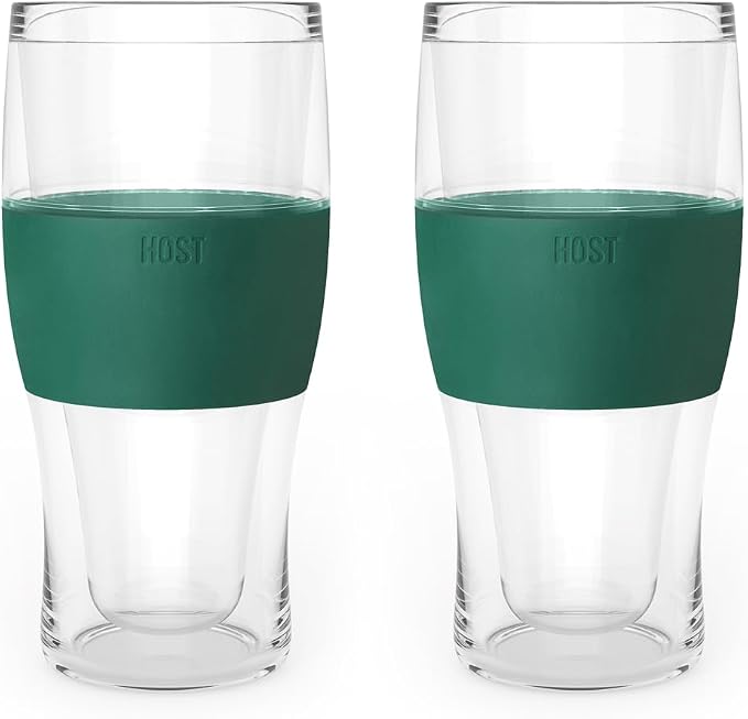 Host Freeze, Frozen Mugs, Freezable Pint Set, Beer Keep Your Drinks Cold
