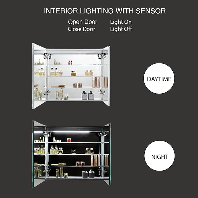 LED Mirror Medicine Cabinet