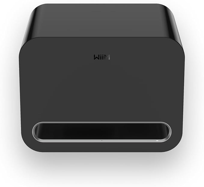WiiM Sub Pro – 8" 250 W Wireless Smart Subwoofer | AI RoomFit™ Calibration |