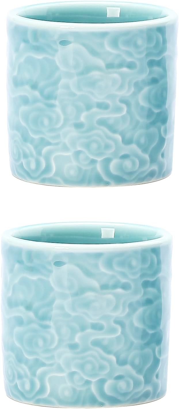 Ceramic Espresso Cups Set of 2 or 4-3oz Demitasse Cups