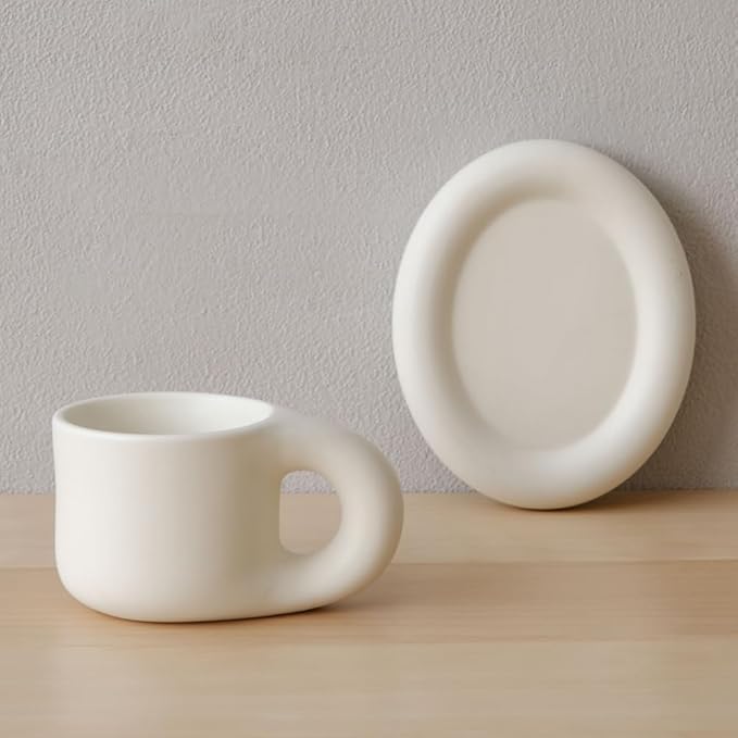 WENSHUO Ceramic Coffee Mug