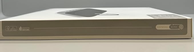Satechi USB C Hub, Type-C Aluminum Stand & Hub, USB-C Data Port, Micro/SD Card