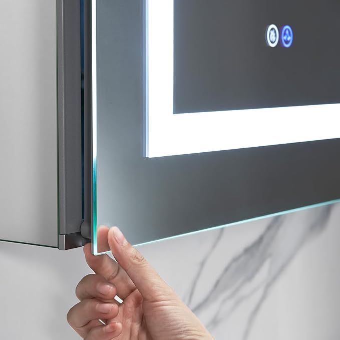 LED Lighted Medicine Cabinet Mirror