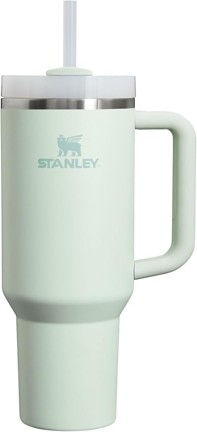 STANLEY Quencher H2.0 Flow State Tumbler, 40 oz, Mist | Handle and Straw |