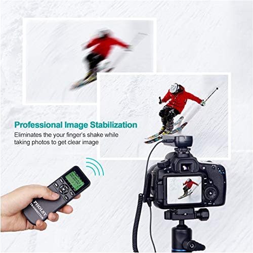PHOLSY Camera Timer Remote Control
