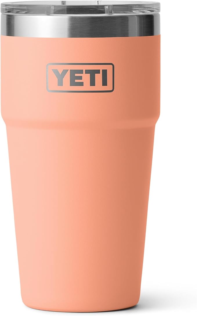 YETI Rambler 20 oz Stackable Tumbler, Stainless Steel, Vacuum Insulated