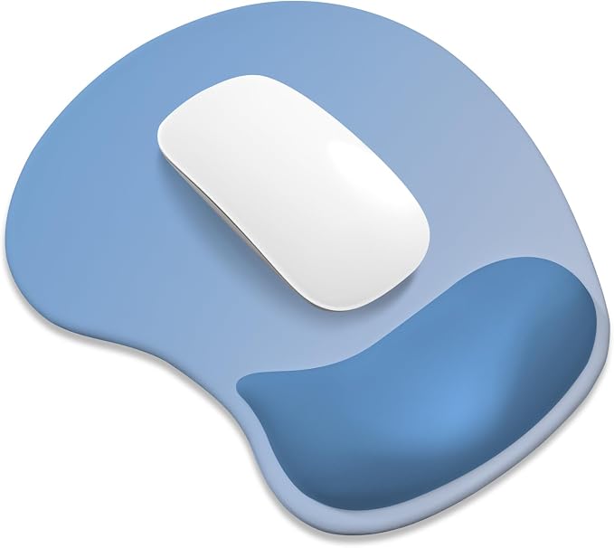 ITNRSIIET Ergonomic Mouse Pad, Cushioned Gel Wrist Rest, Non-Slip Base
