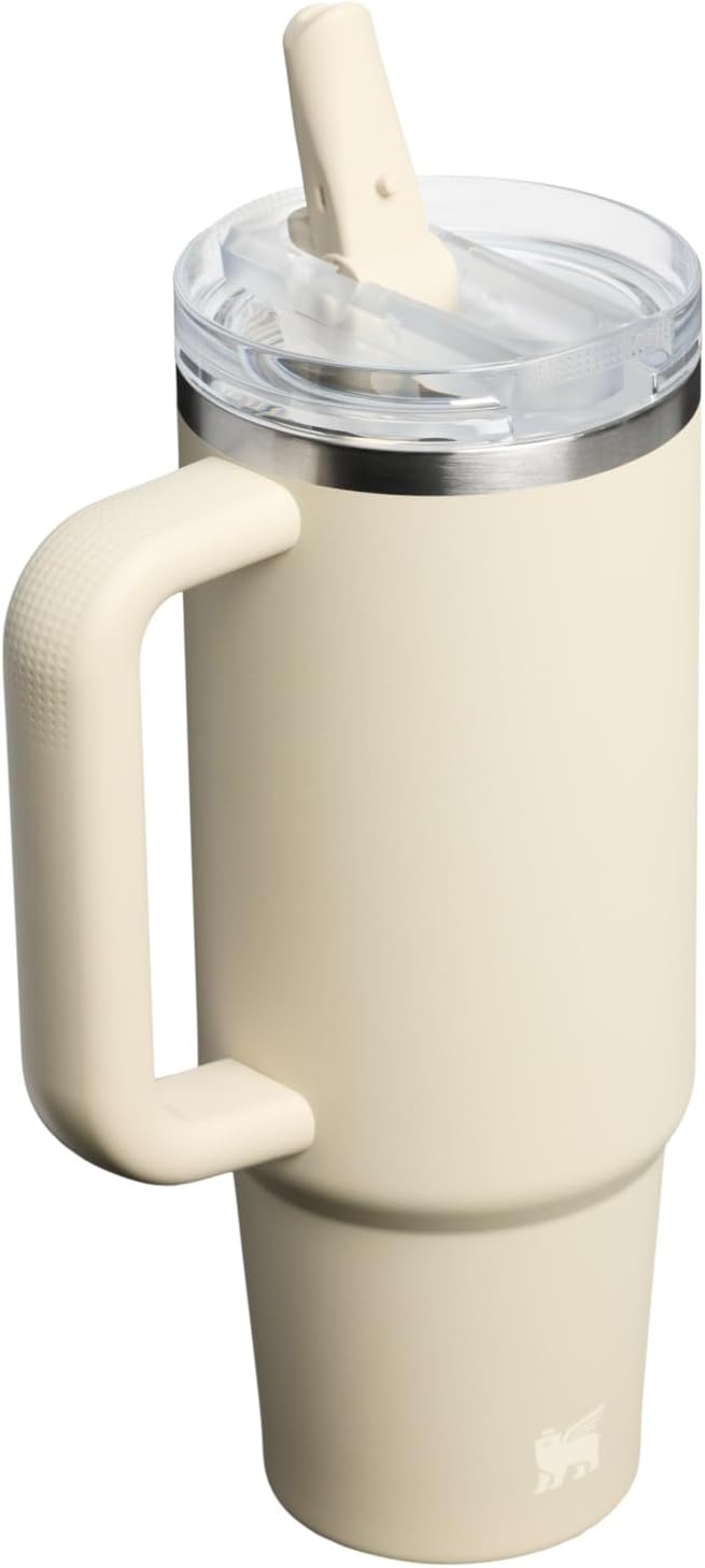 STANLEY Quencher ProTour Flipstraw Tumbler, 30 oz, Toasted Almond | Built-In