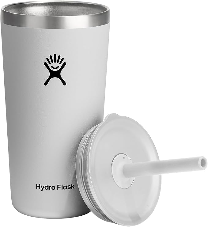20 OZ All Around Tumbler Straw LID White